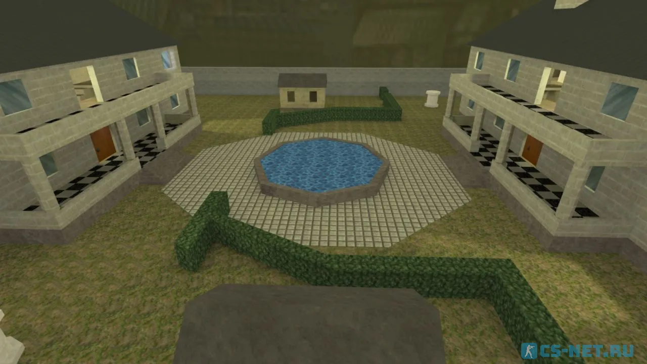 Карта «aim_2mansion» для CS 1.6