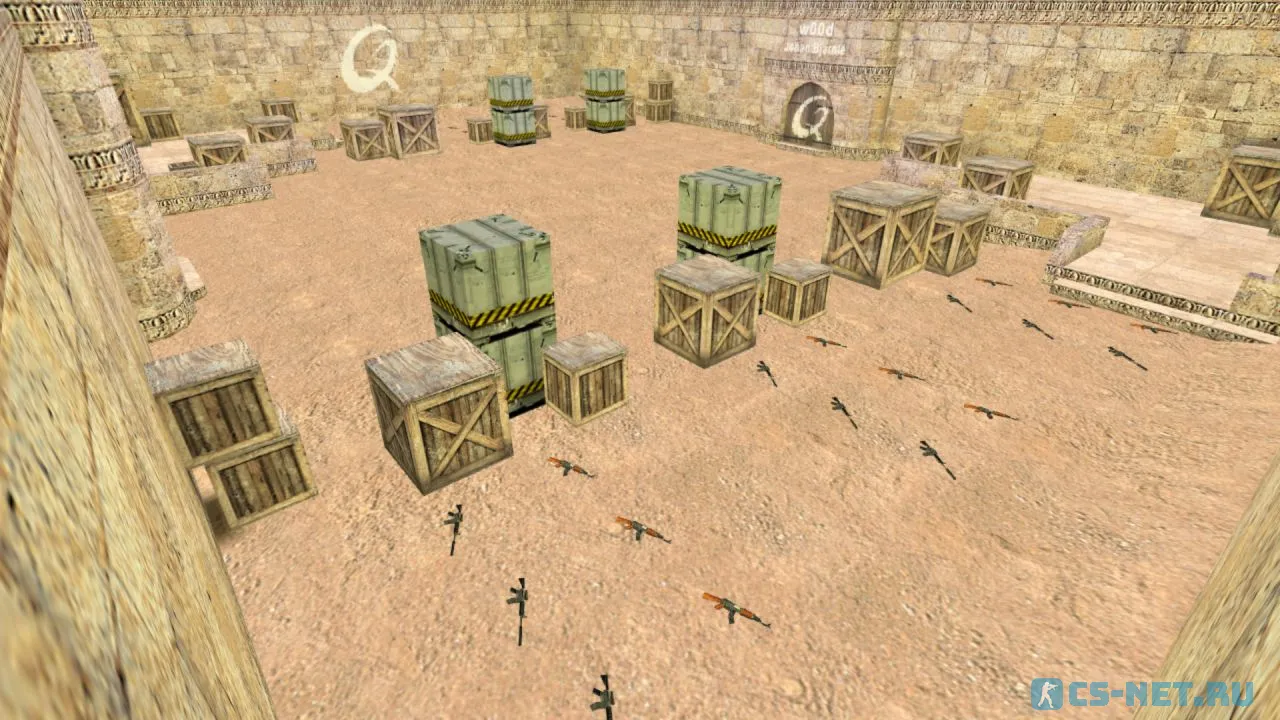 Карта «aim_qpad_2007» для CS 1.6