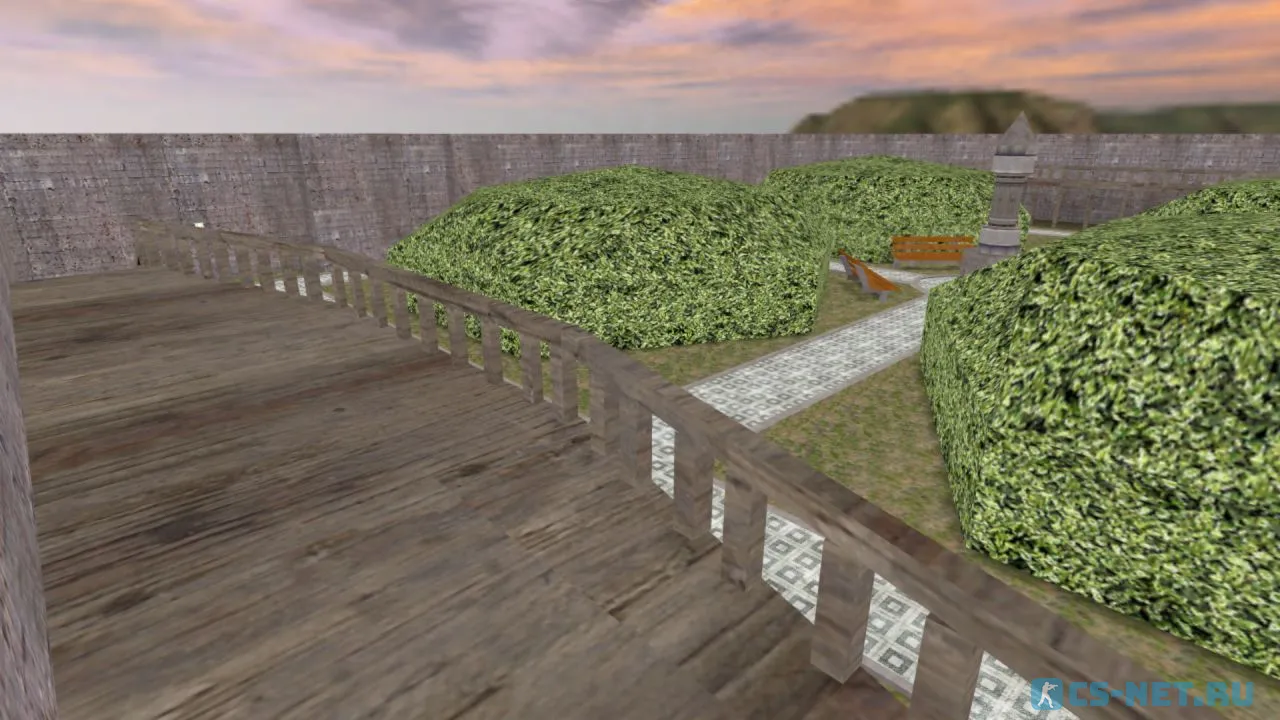 Карта «gg_gardenworld» для CS 1.6