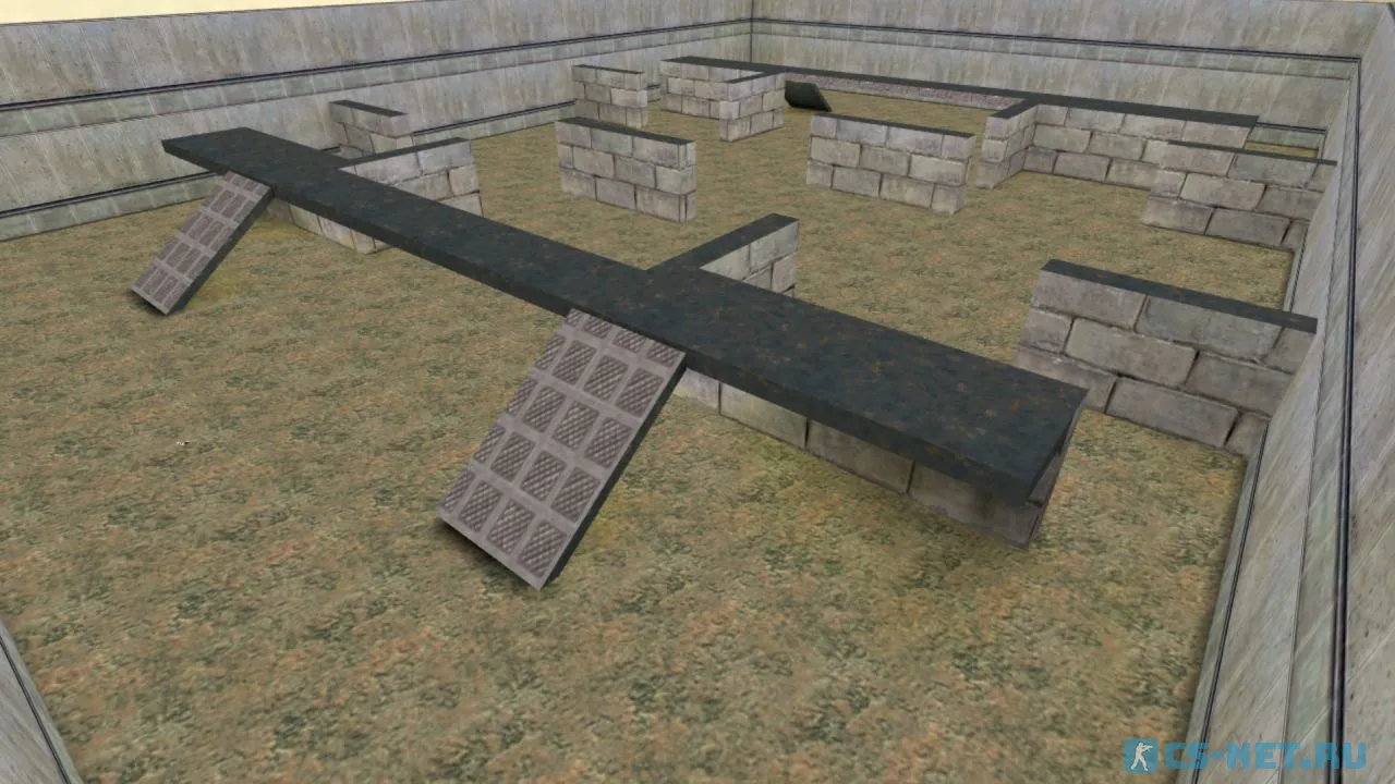 Карта «aim_map_deagle» для CS 1.6
