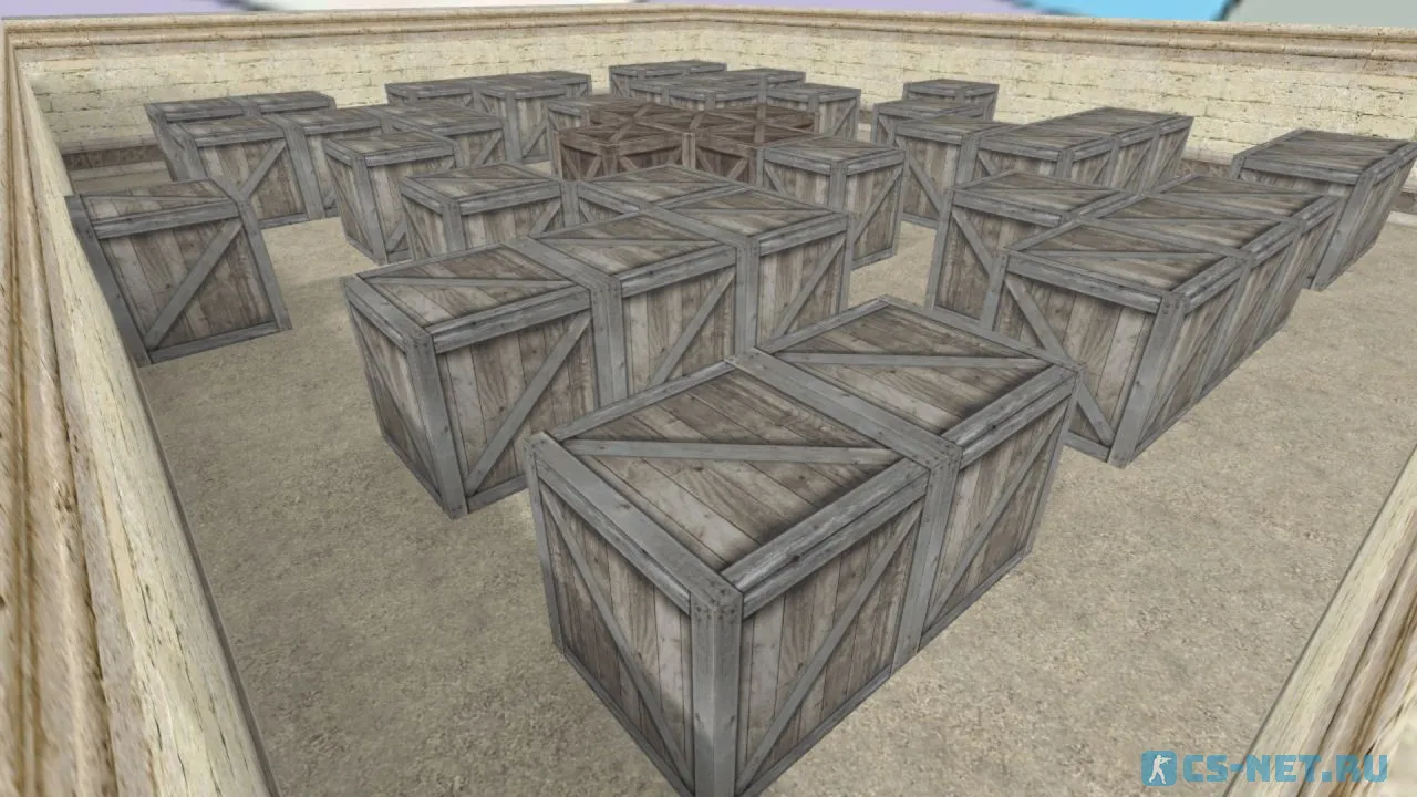 Карта «aim_ak47_box» для CS 1.6