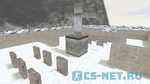 Карта «gg_red_snow» для CS 1.6 (скриншот 2)
