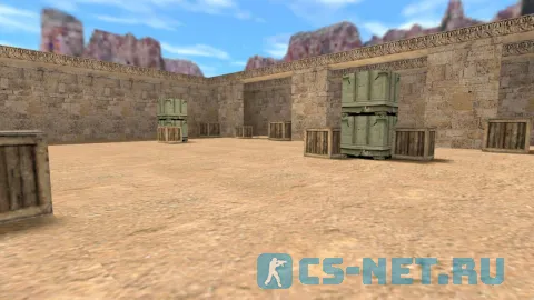 Карта «aim_map2» для CS 1.6 (скриншот 3)