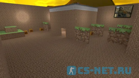 Карта «gg_minecraft_aweper» для CS 1.6