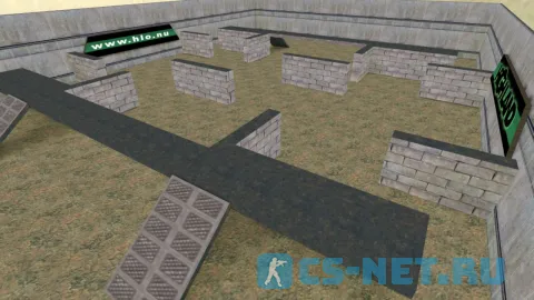 Карта «aim_map_usp» для CS 1.6