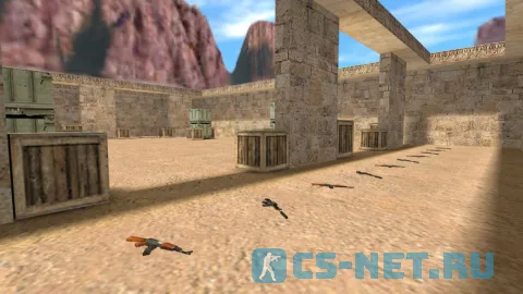 Карта «aim_map2» для CS 1.6 (скриншот 2)
