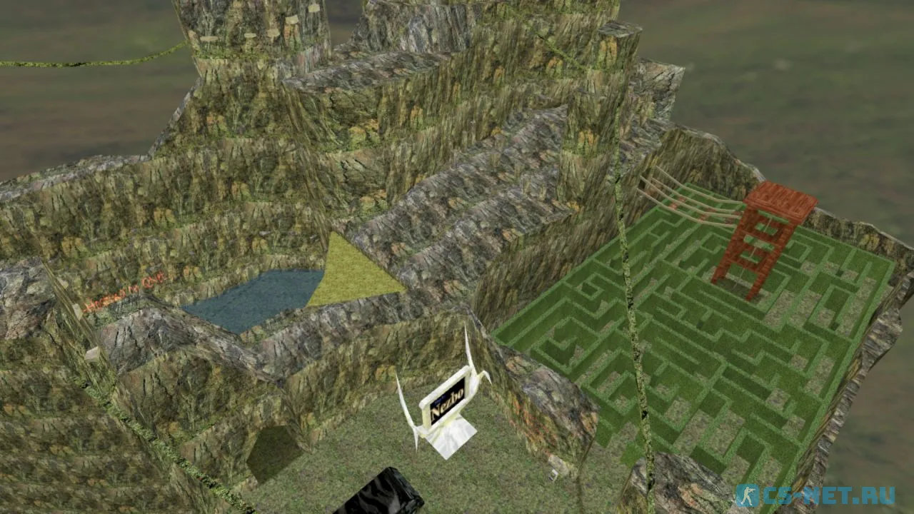 Карта «kz_rang_maze» для CS 1.6
