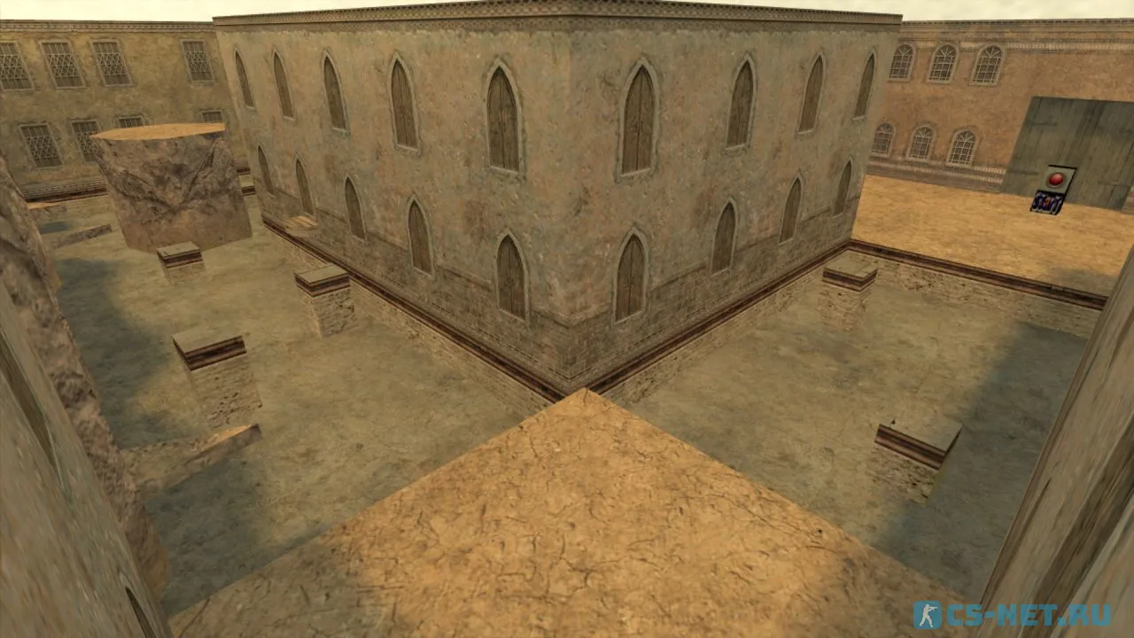 Карта «bhop_aeonflux» для CS 1.6