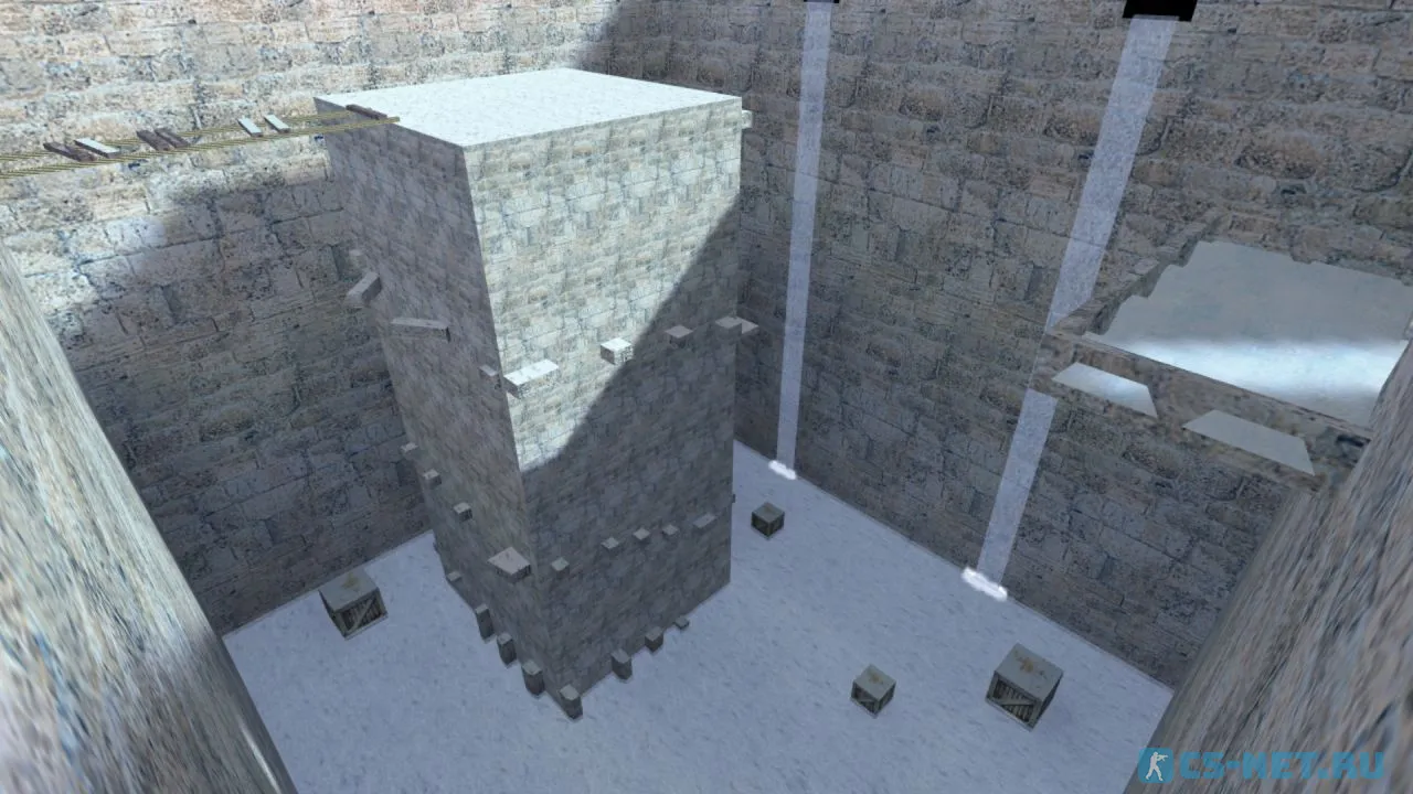 Карта «kz_winterdust» для CS 1.6 (скриншот 2)