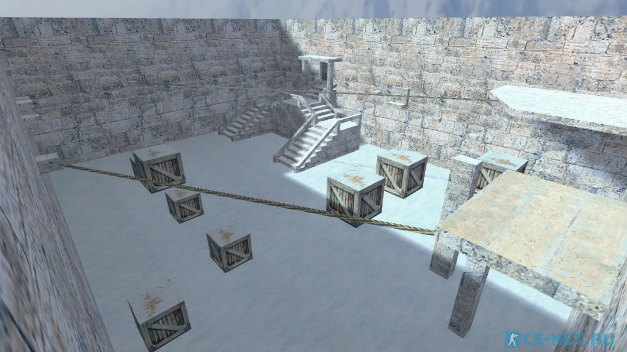 Карта «kz_winterdust» для CS 1.6 (скриншот 7)