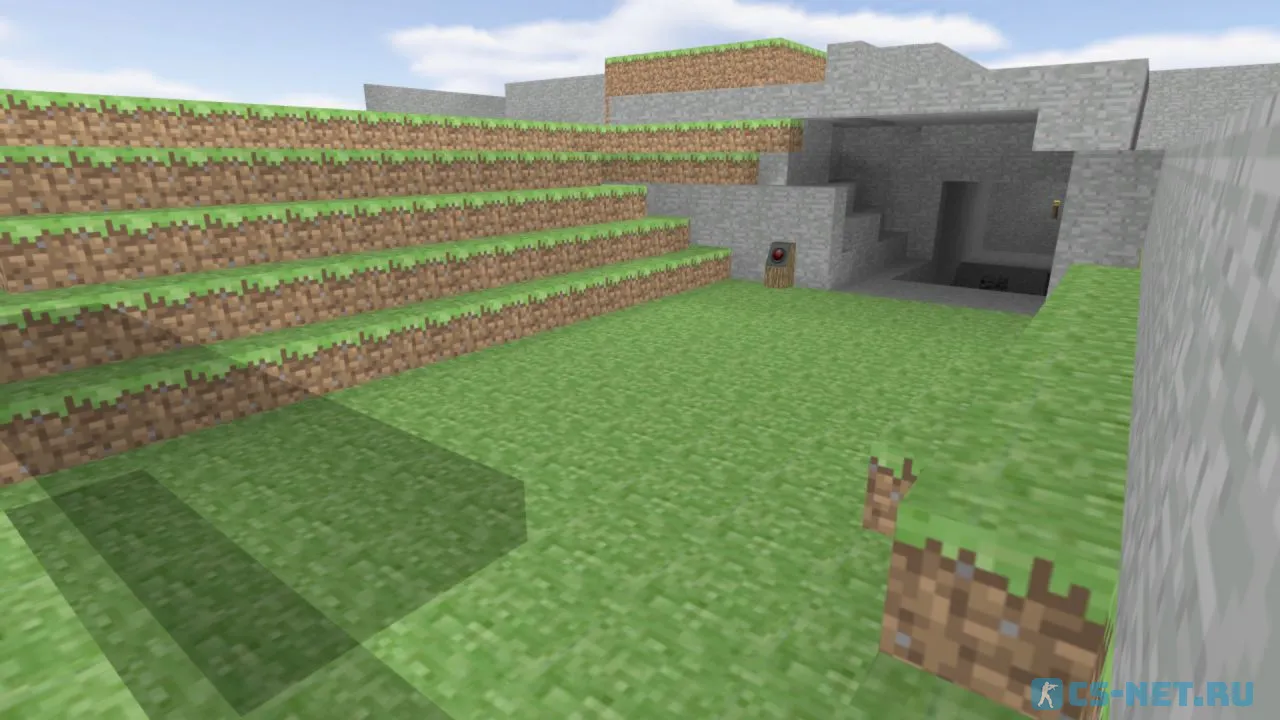 Карта «bhop_minecraft_v1» для CS 1.6