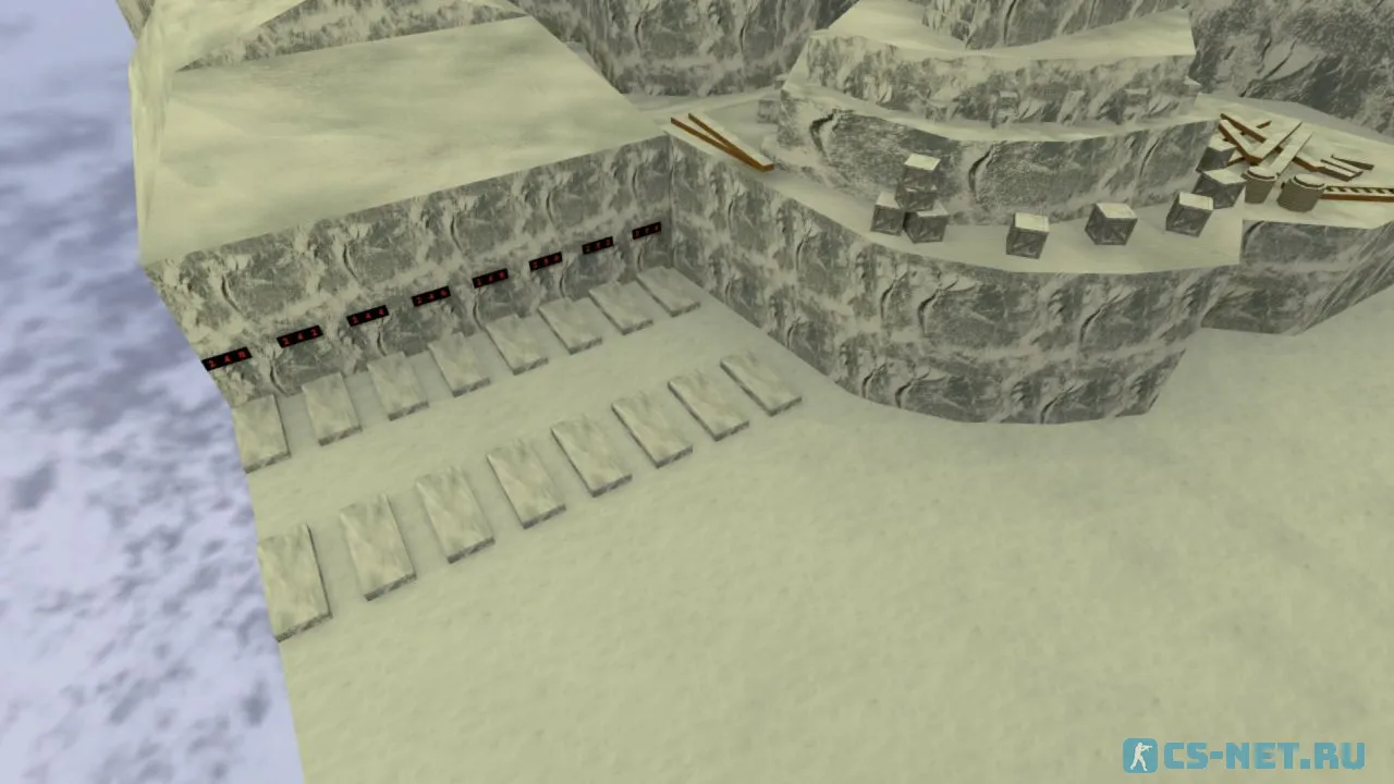 Карта «bhop_snowcliff» для CS 1.6 (скриншот 2)