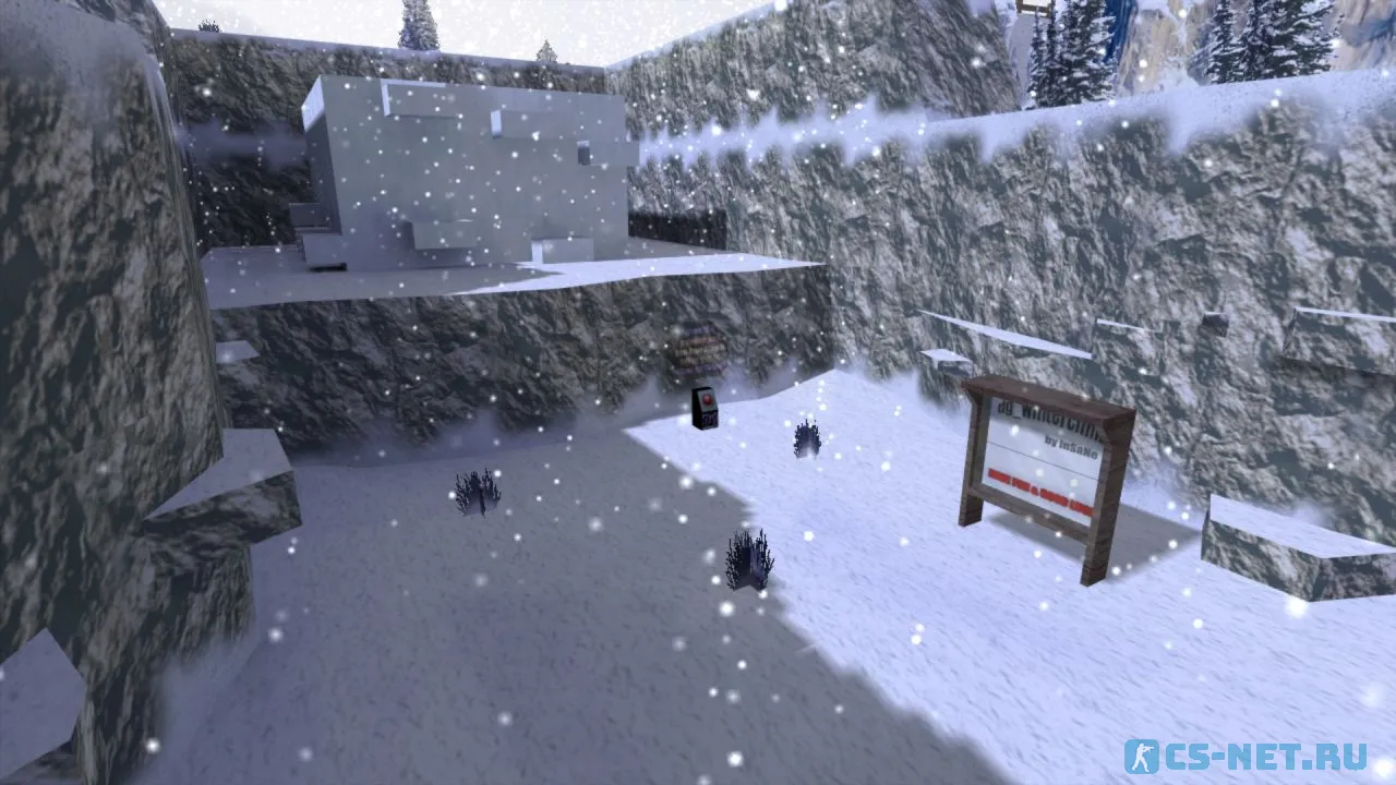 Карта «dg_winterclimb» для CS 1.6