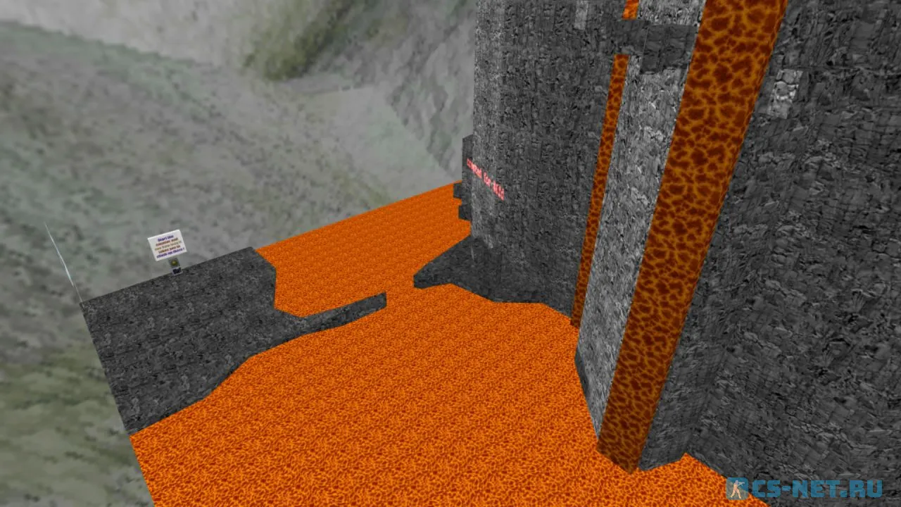 Карта «kz_6fd_volcano» для CS 1.6