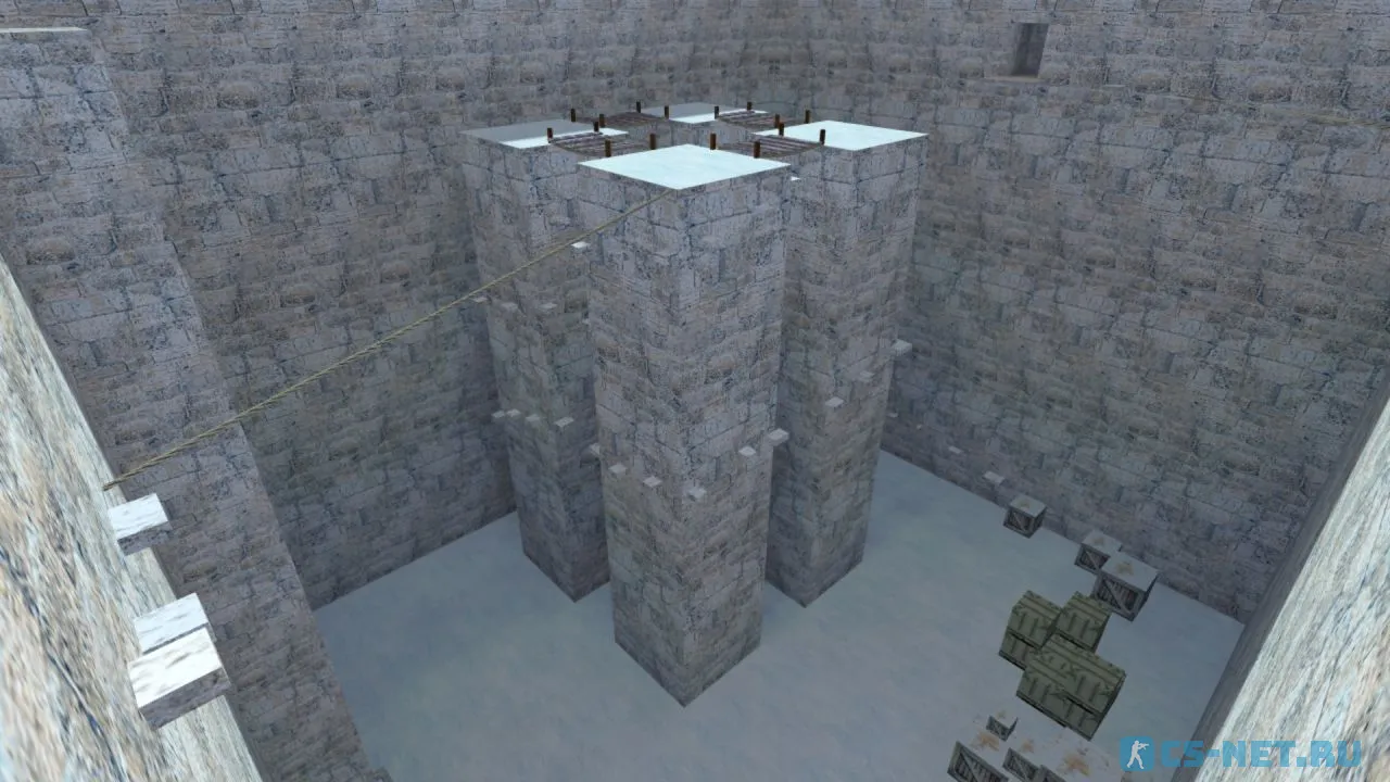 Карта «kz_winterdust» для CS 1.6 (скриншот 4)
