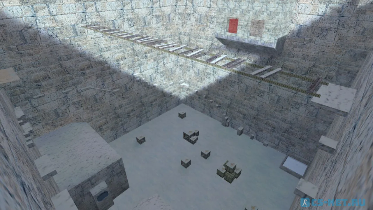 Карта «kz_winterdust» для CS 1.6 (скриншот 3)