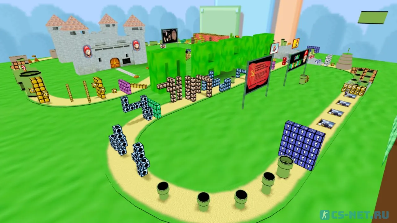 Карта «kz_wsp_marioland» для CS 1.6