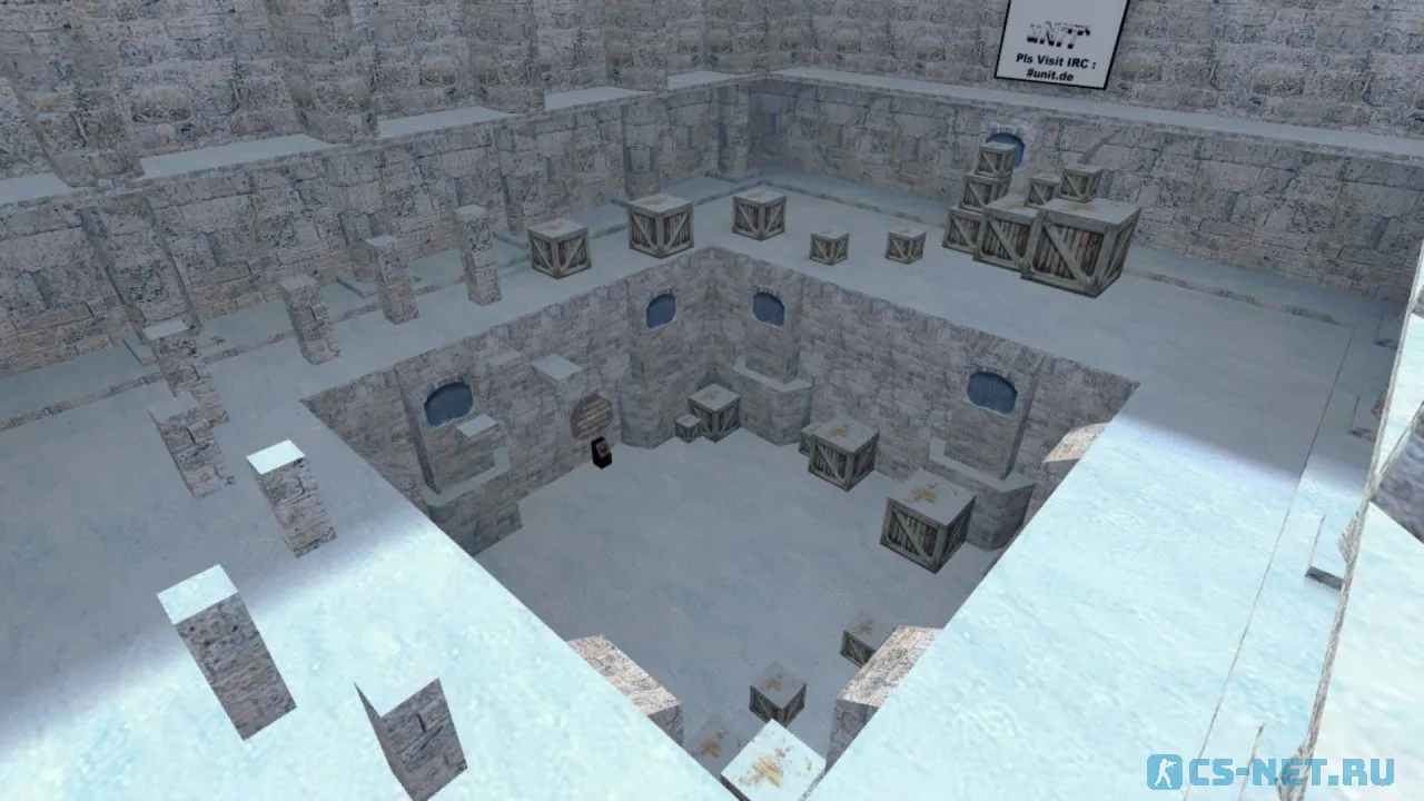 Карта «kz_winterdust» для CS 1.6