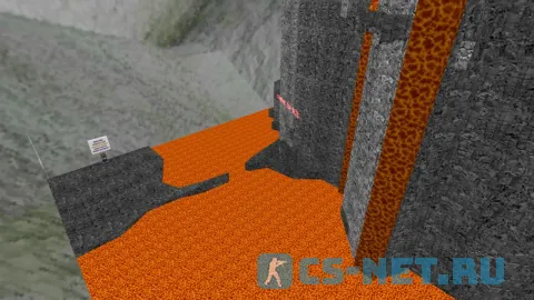 Карта «kz_6fd_volcano» для CS 1.6