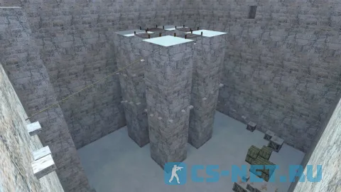 Карта «kz_winterdust» для CS 1.6 (скриншот 4)