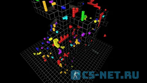 Карта «kz_j2s_tetris» для CS 1.6