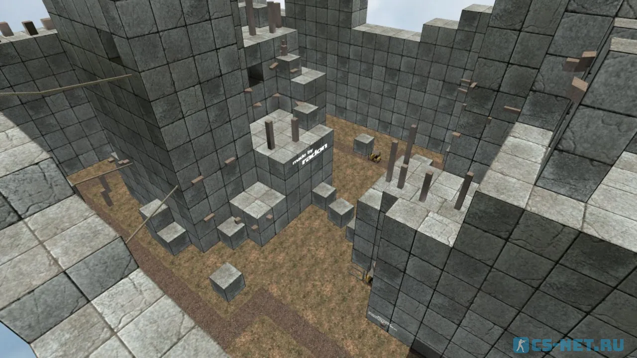 Карта «kz_excavation» для CS 1.6