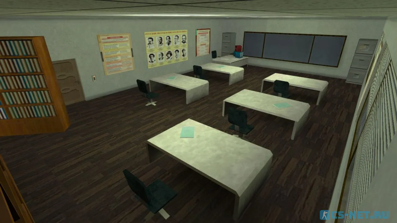Карта «maniac_school_full» для CS 1.6 (скриншот 4)
