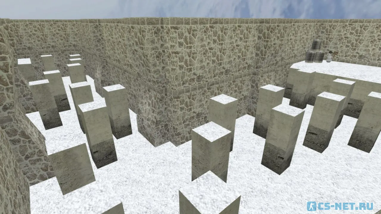 Карта «bhop_mnx_ice» для CS 1.6 (скриншот 3)