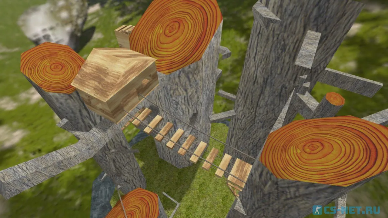 Карта «kz_5trees» для CS 1.6