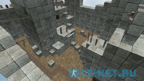 Карта «kz_excavation» для CS 1.6
