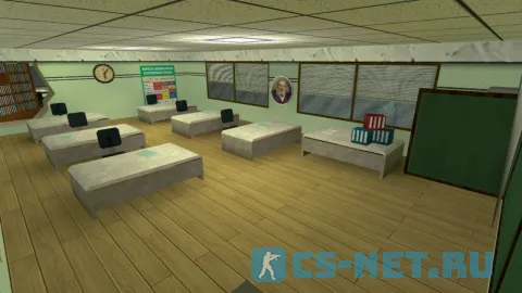 Карта «maniac_school_full» для CS 1.6 (скриншот 3)