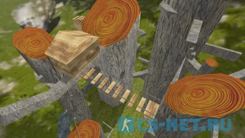 Карта «kz_5trees» для CS 1.6